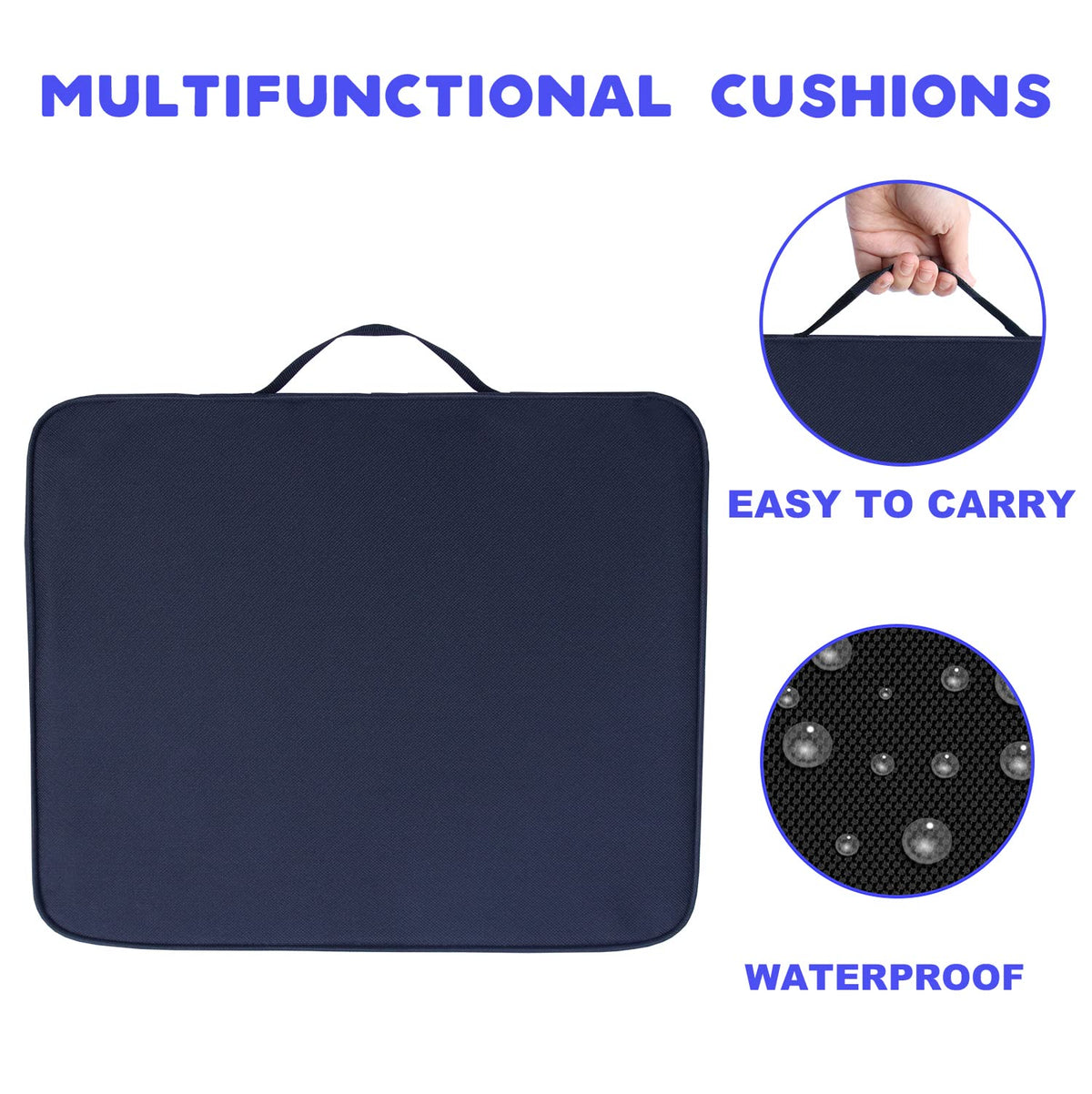 2 Pieces Indoor & Outdoor Chair Cushion U99009
