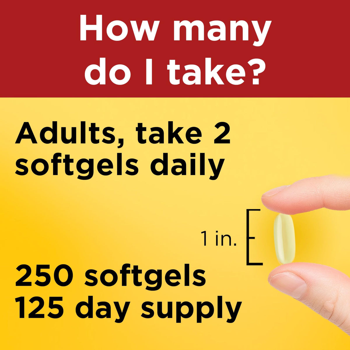 Fish Oil Omega 3 Supplements 1000mg Softgels N301370