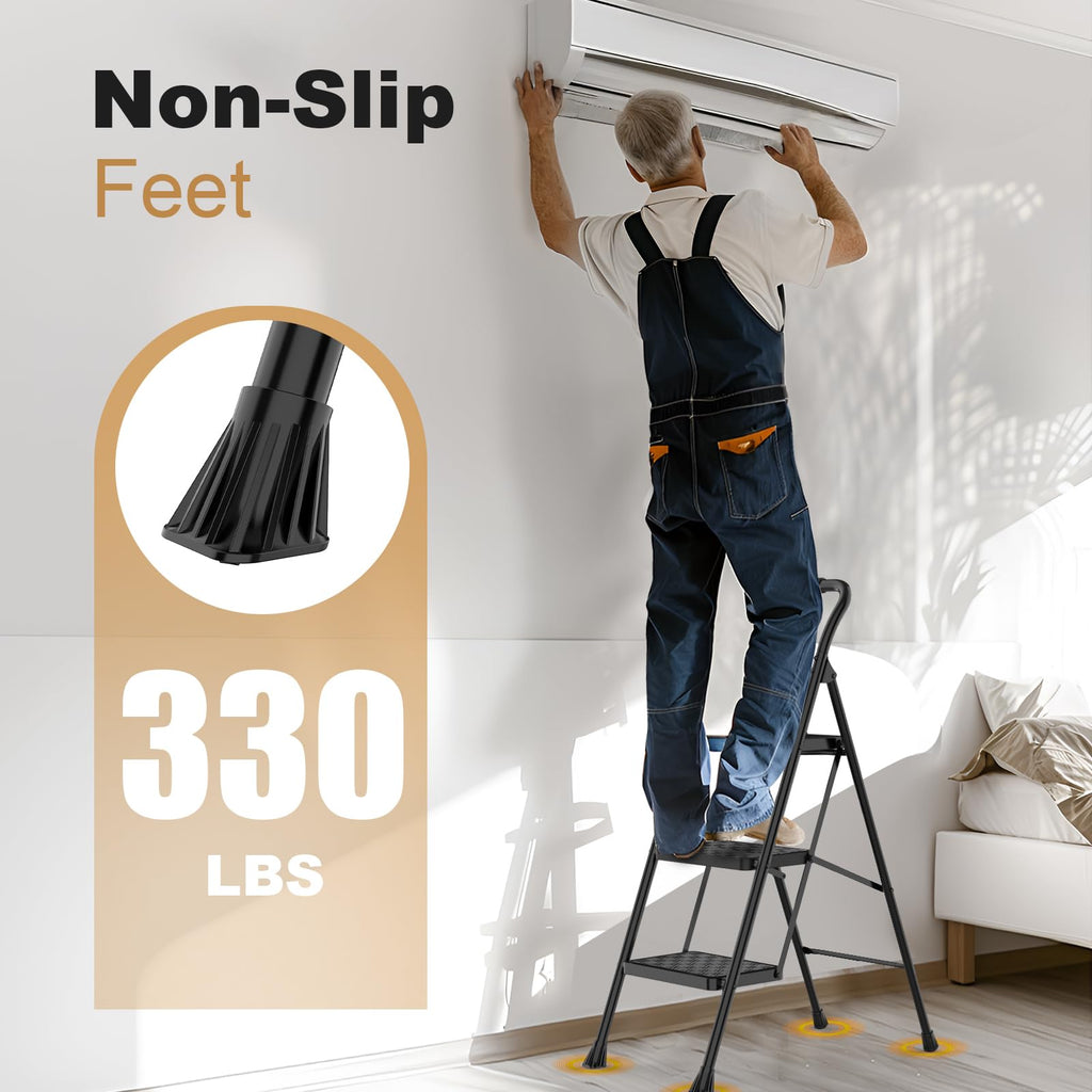 3 Step Foldable Step Stool M492