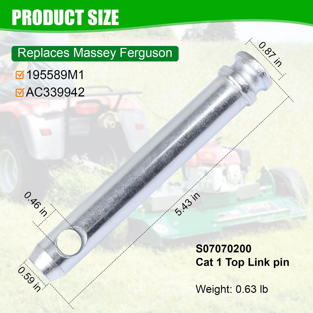 3/4 in Dia Top Link Pin Hitch 4 Pack V431
