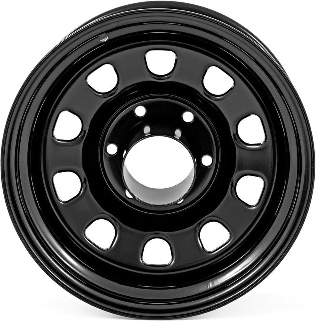 Black Steel 15x8 5x4.5 Bolt Pattern Off-Road Wheel Y8541