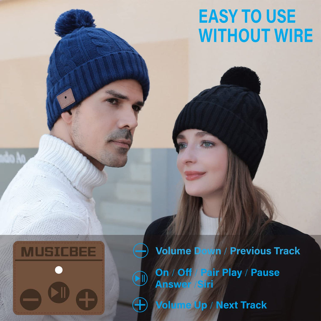 Bluetooth Knit Winter Cap with Microphone Y1550