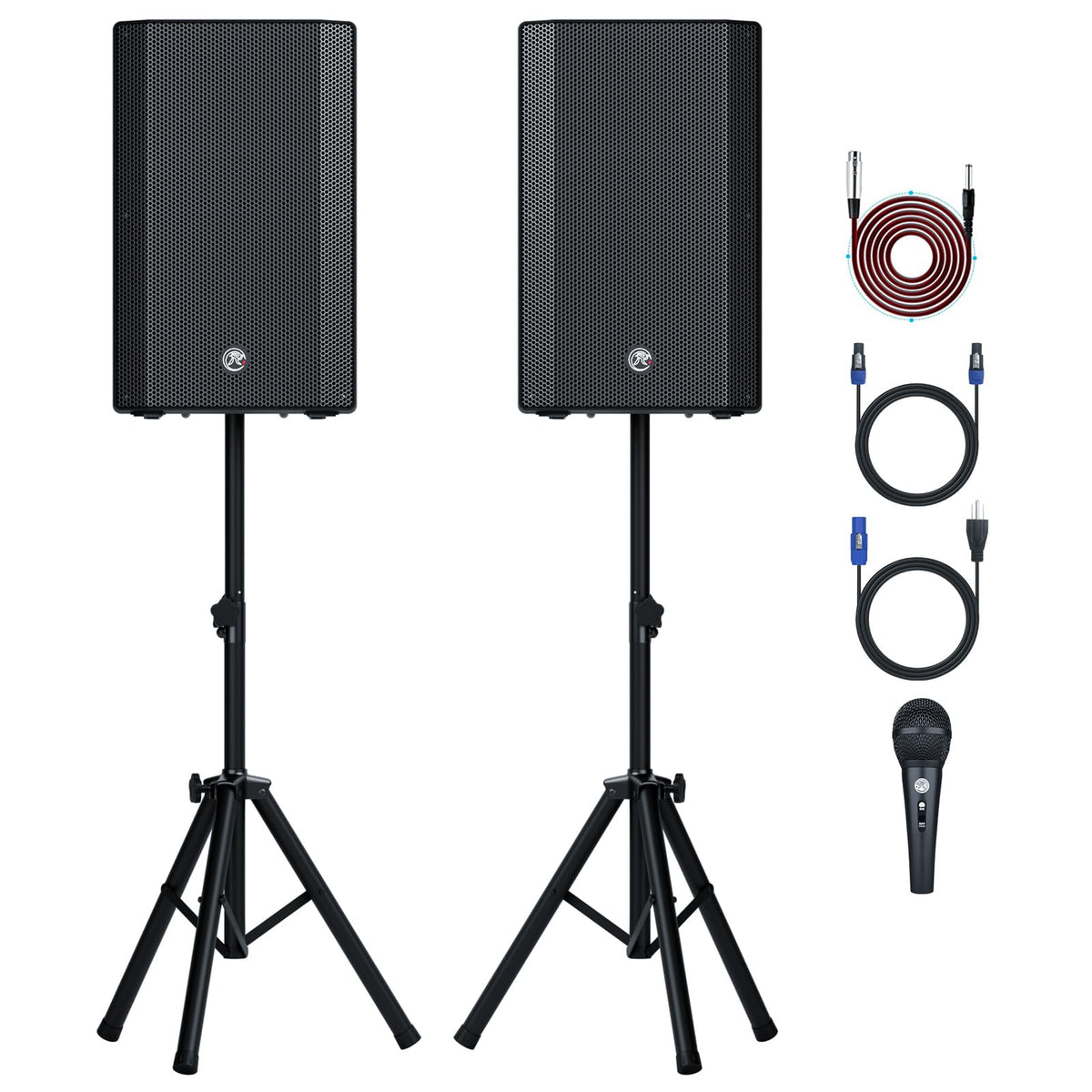 Dual 15" 2000W PA System with 2 Mic Inputs M26671
