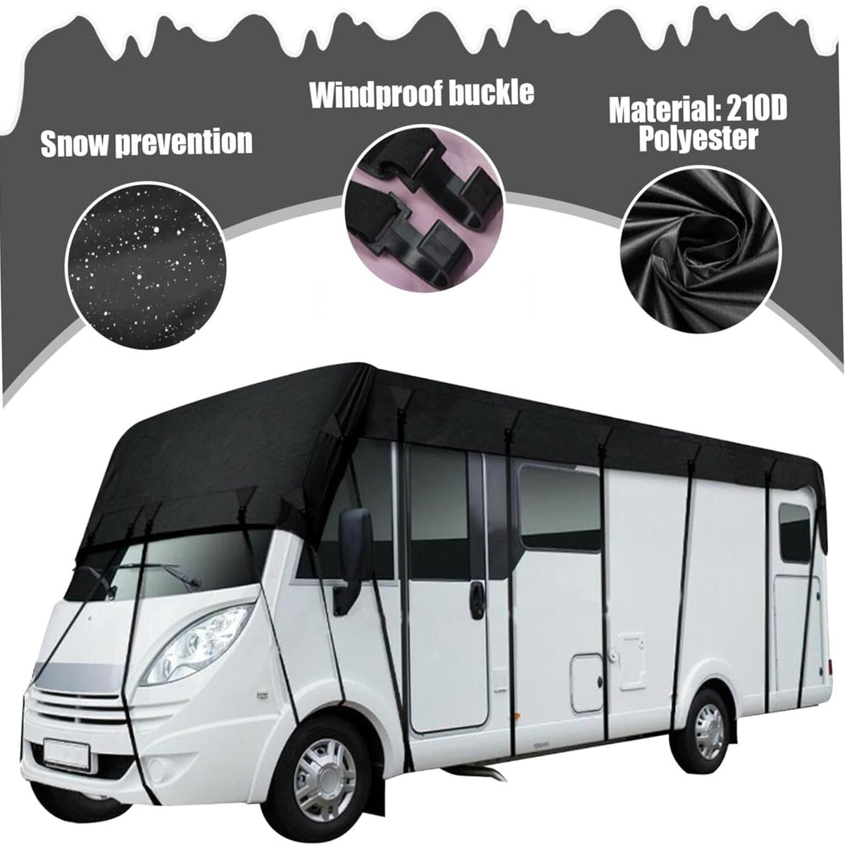 12-42 ft Travel Trailer RV Cover E649481