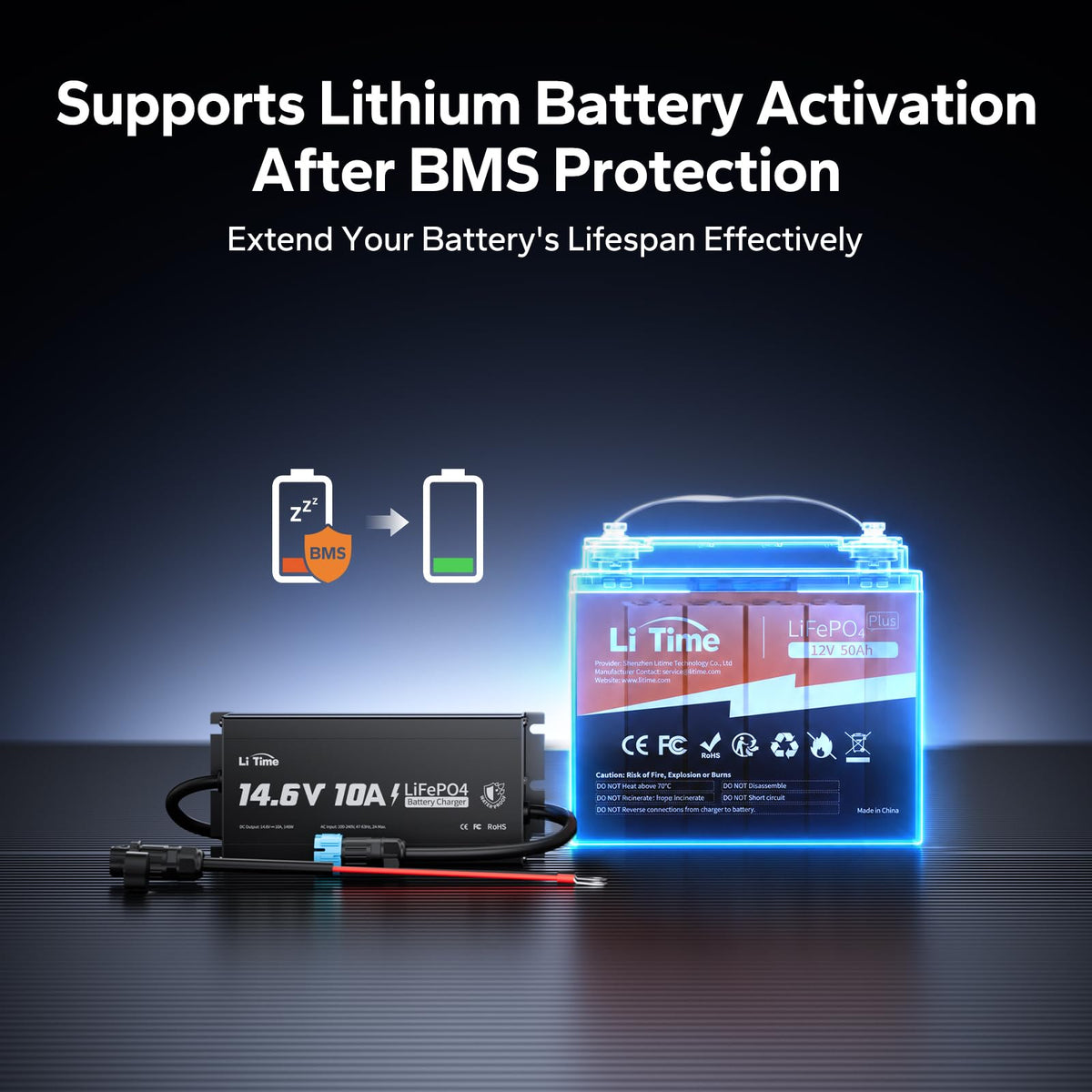 12V 50Ah Lithium Battery U471272