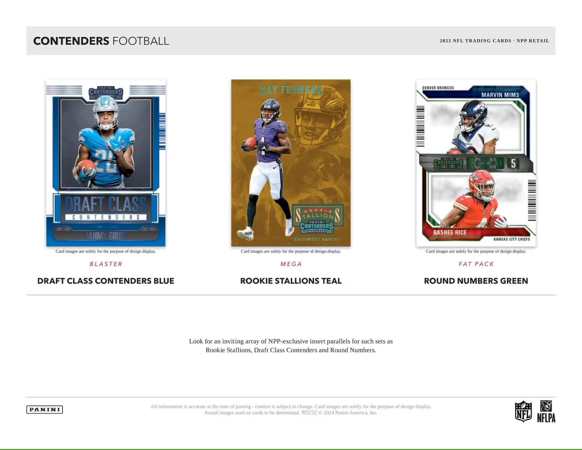 NFL Football Trading Card Blaster Box Q373