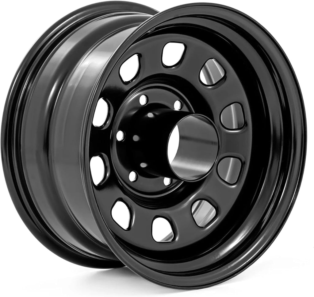 Black Steel 15x8 5x4.5 Bolt Pattern Off-Road Wheel Y8541