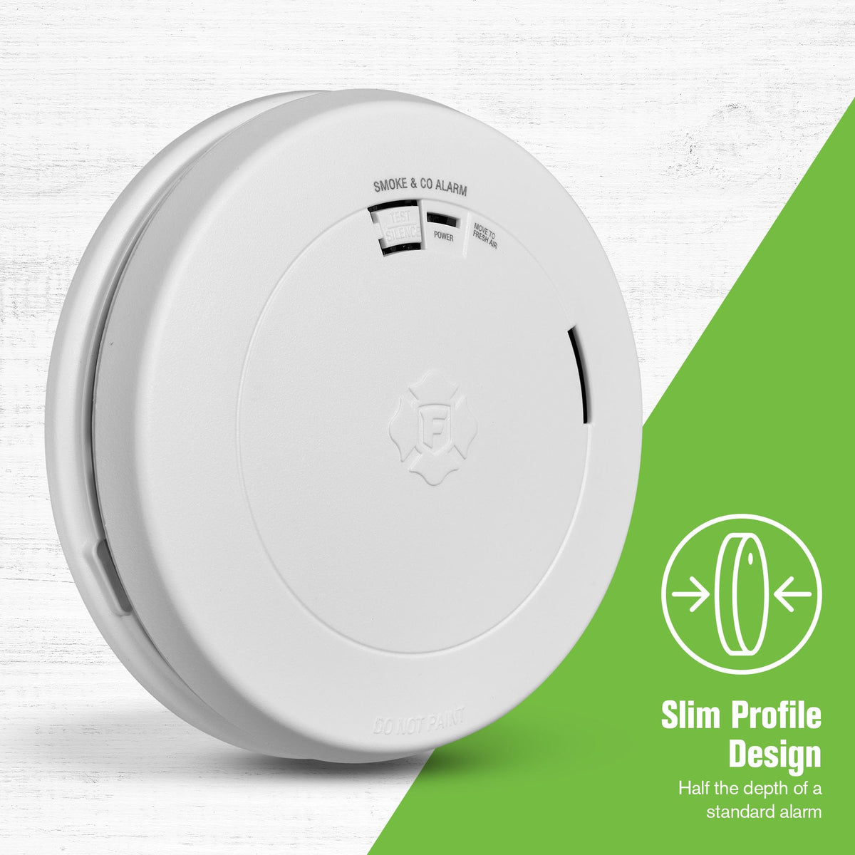 Battery Combination Smoke & Carbon Monoxide Alarm Z43463