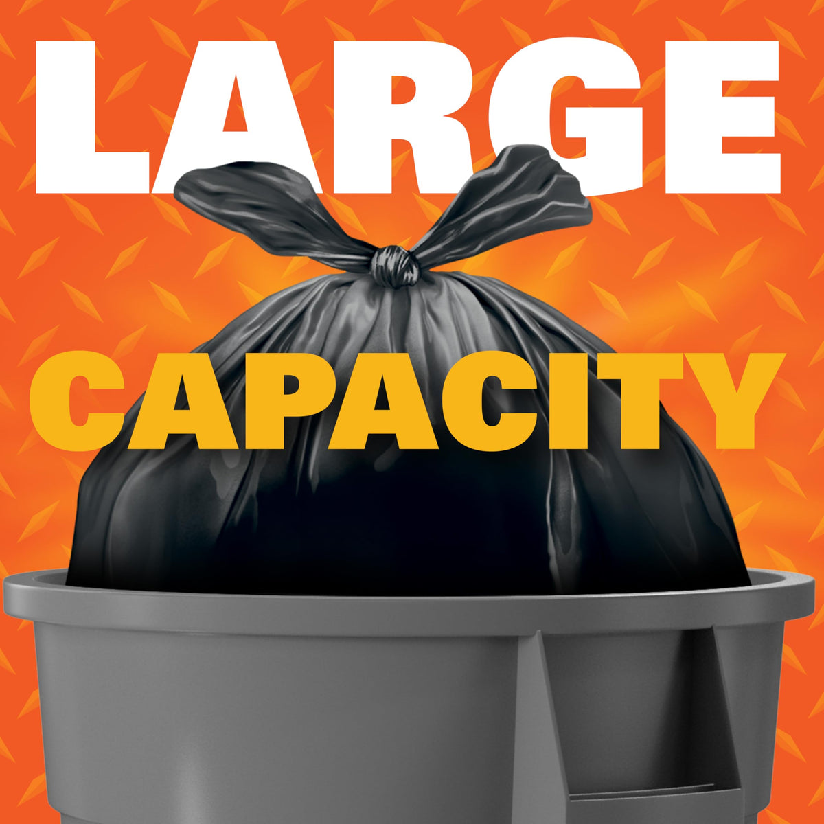 Black 30 Gallon Trash Bags J28057