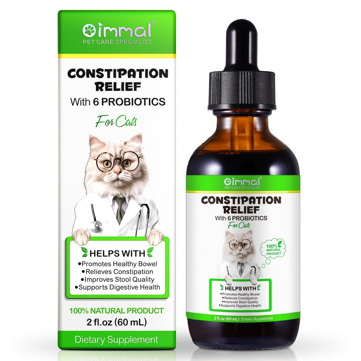 Cat Constipation Relief 2 fl.oz Q837292