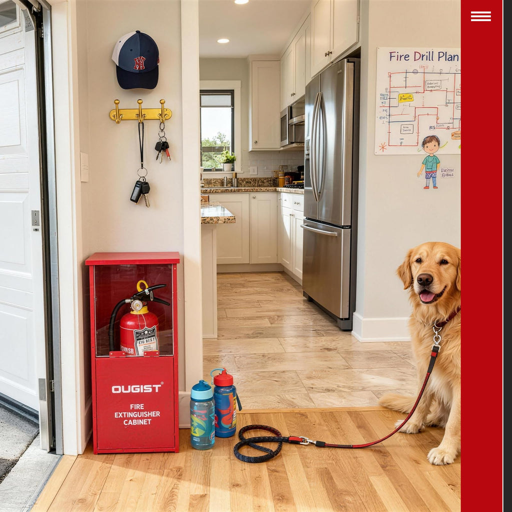 Fire Extinguisher Cabinet with Acrylic Window K73211