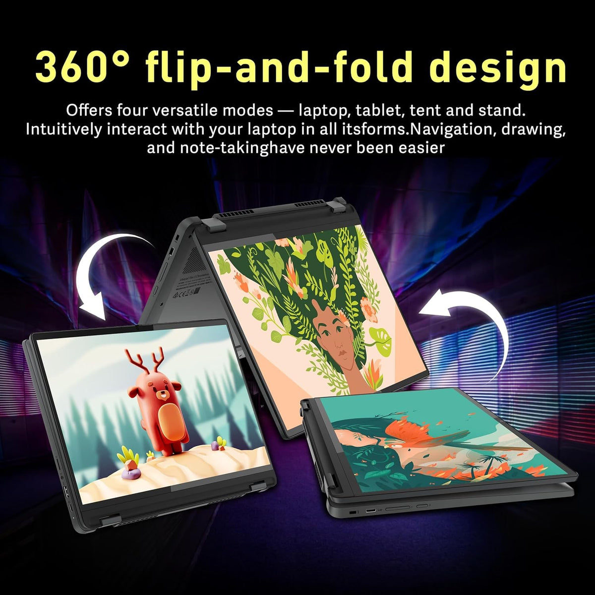 14 Inch Touchscreen 2in1 Laptop W108