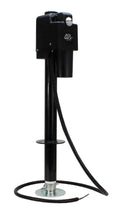 Electric A-Frame Tongue Jack with LED Work Light and Ground Wiring, 3,650 lbs. Capacity, Black Q723