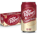 Dr Pepper and Cream Soda Zero 12 fl oz Cans 24 Count S885