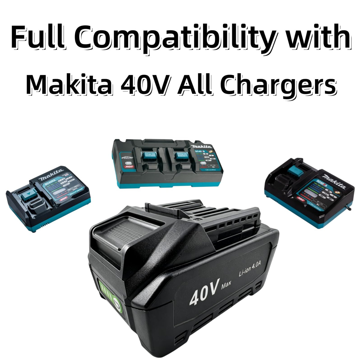 40V 4.0Ah Battery 2 Pack T640