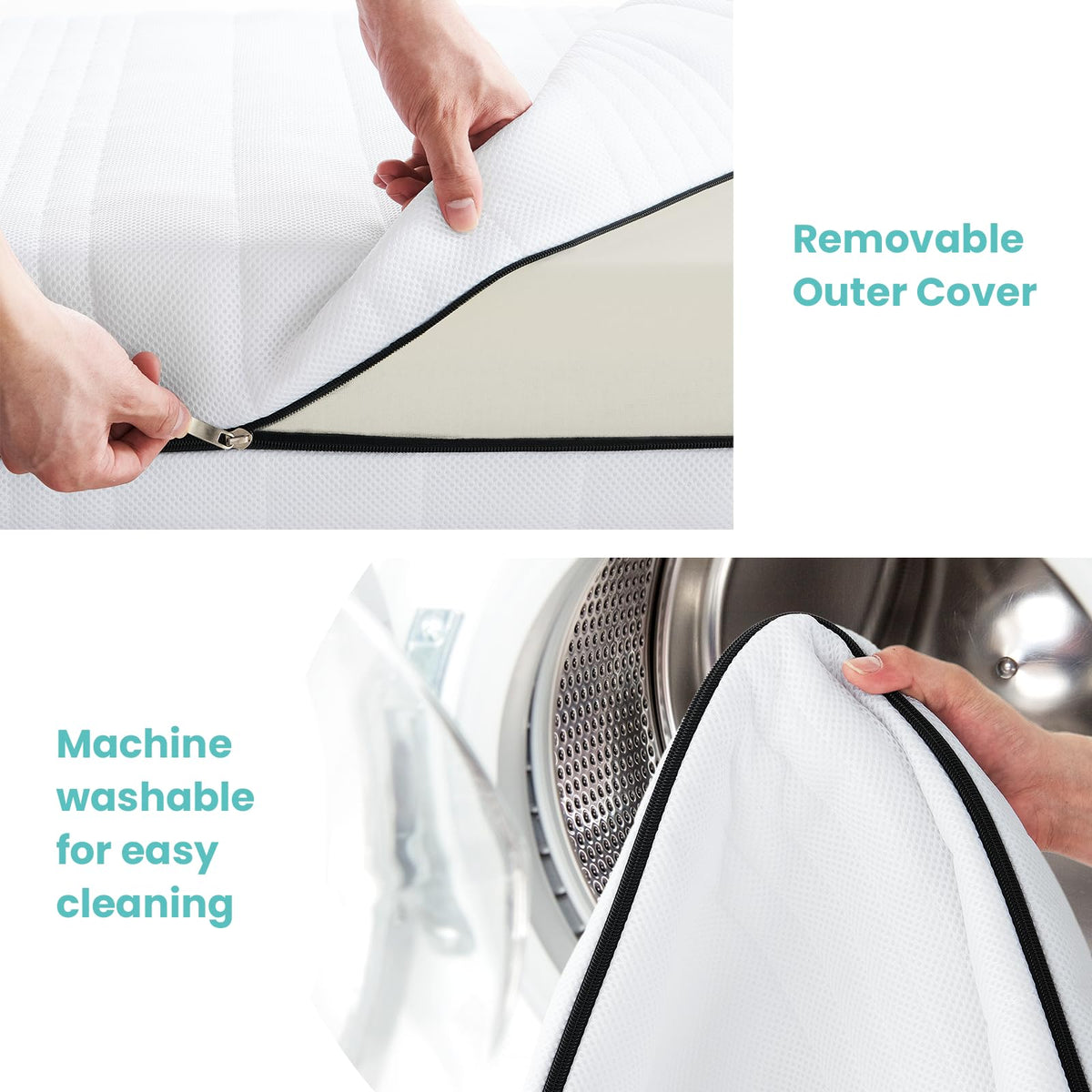 Breathable Dual Sided Memory Foam Crib Mattress A850
