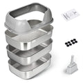 Stainless Steel Sifting Cat Litter Box H3807
