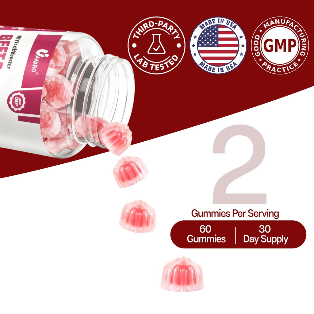 Beet Root Gummies Nitric Oxide Supplement I776420