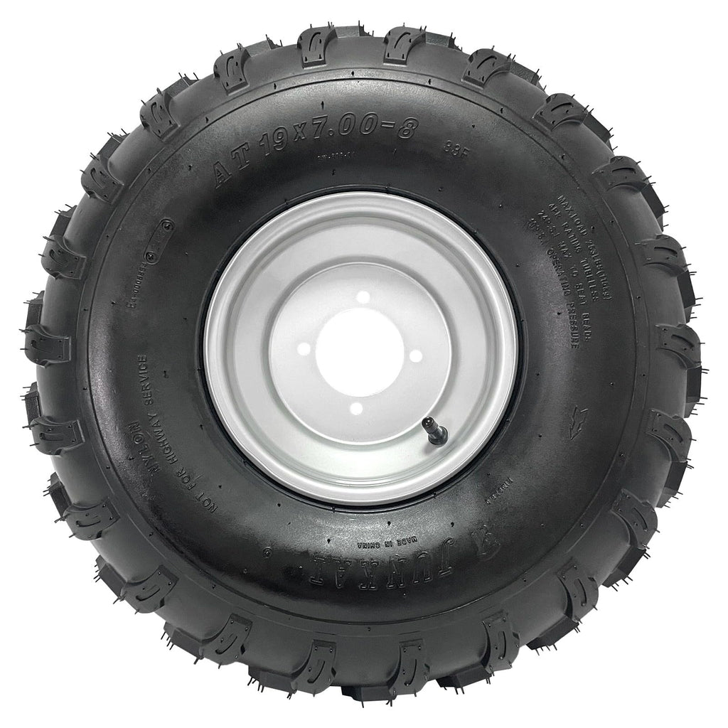 19x7-8 ATV UTV Off-Road Tire and Wheel with 8-Inch 4-Hole Rim Y5492