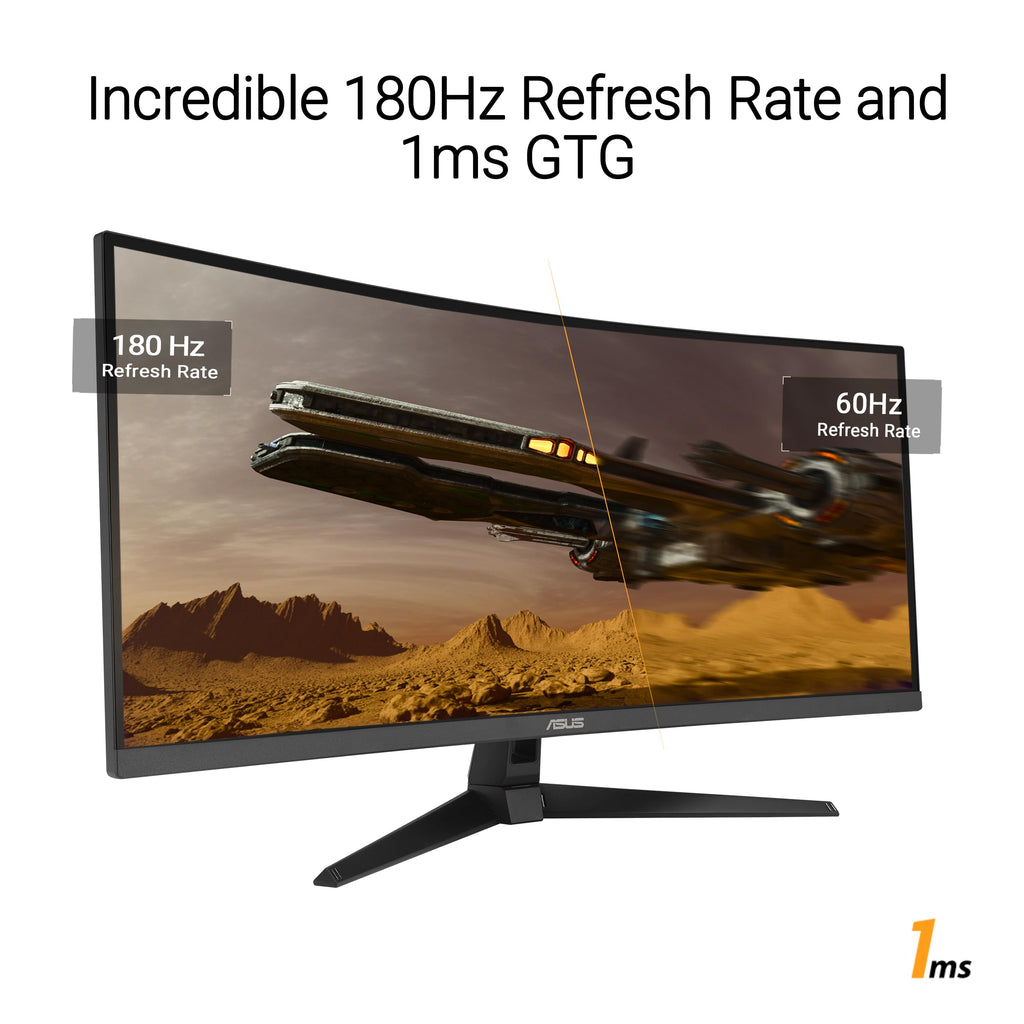 34 Inch 1440p 180Hz Ultrawide HDR Gaming Monitor U165