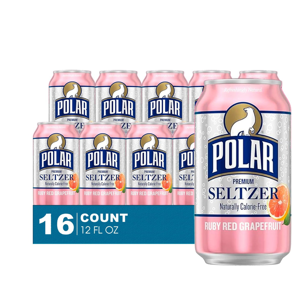 Ruby Red Sparkling Water 16 Pack 12 fl oz Can E14408