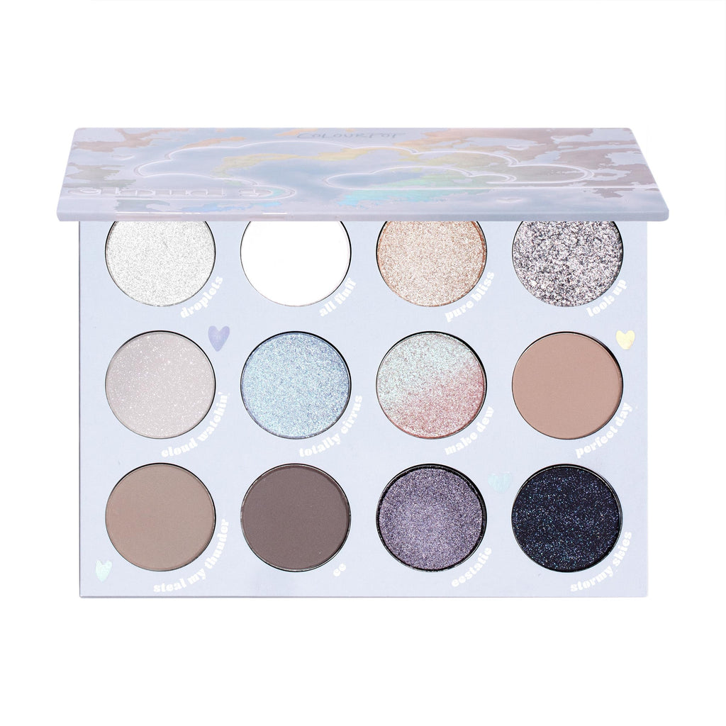 Matte Metallic Glitter Eyeshadow Palette 0.49 oz A573076