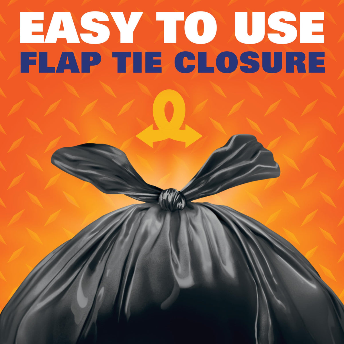 Black 30 Gallon Trash Bags J28057