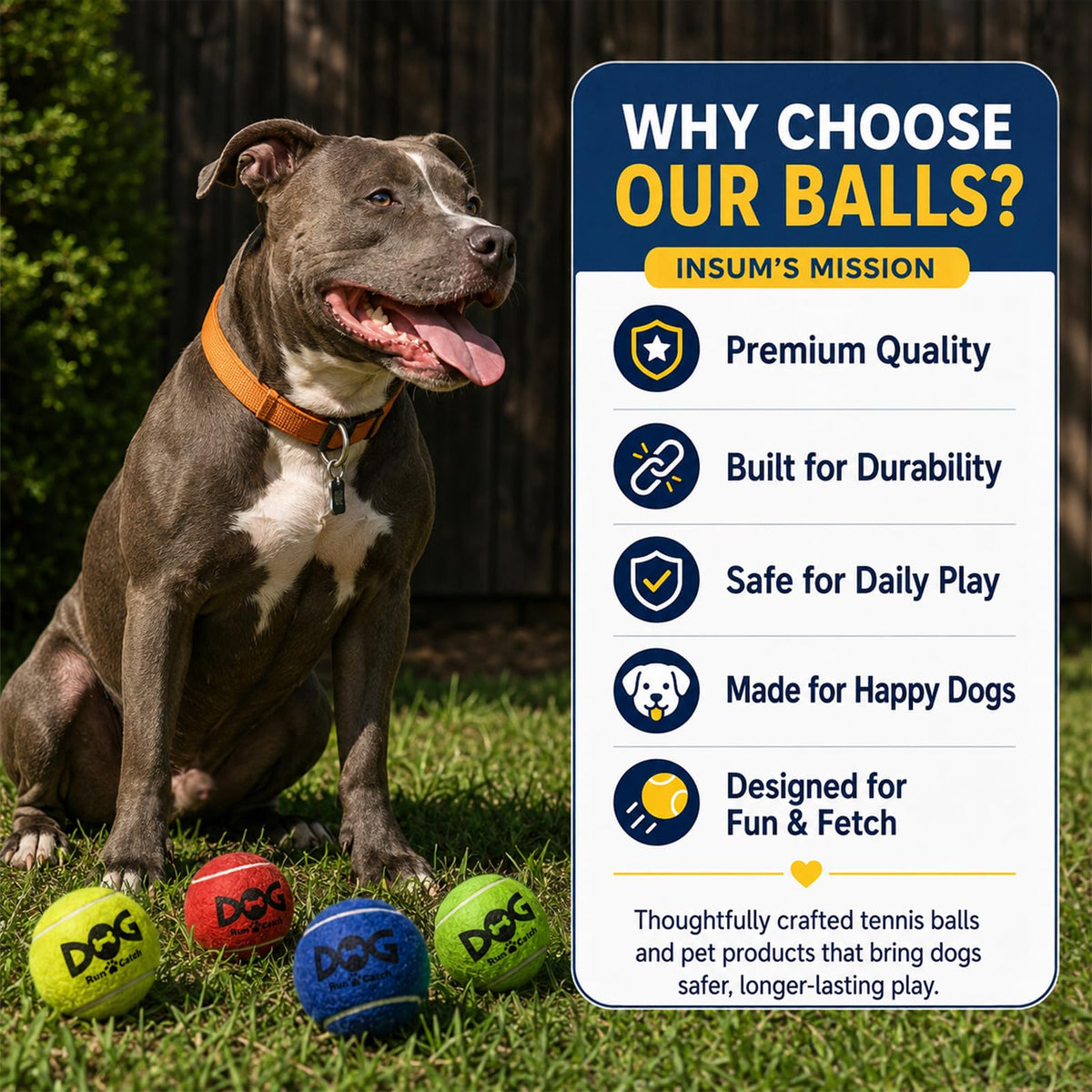 12 Pack Colorful Dog Toy Balls O2387