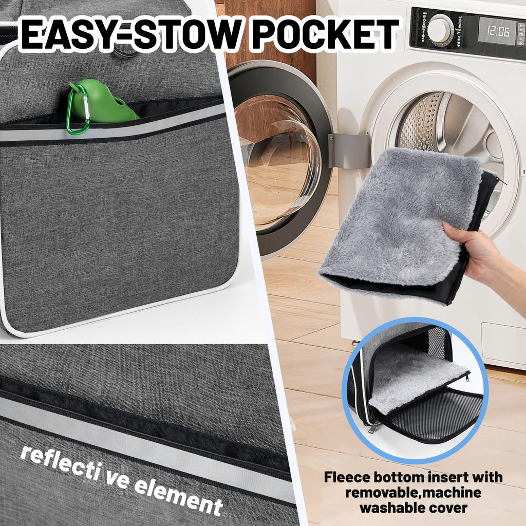 Top-Expandable Cat Carrier 18x11x11 U3270