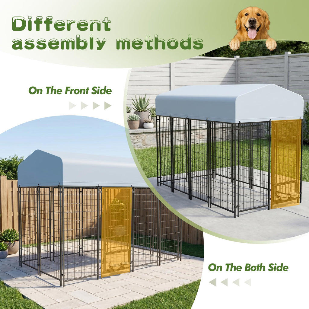 8x4x6 FT Dog Kennel G161