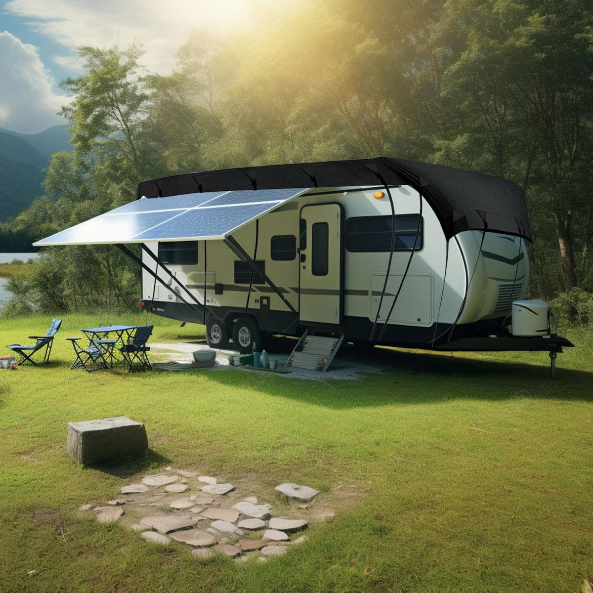 12-42 ft Travel Trailer RV Cover E649481