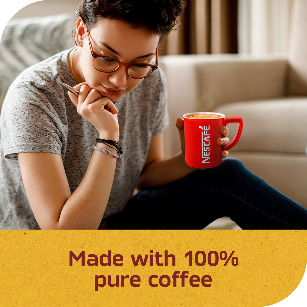 Instant Flavored Coffee Vanilla 6 Oz S1328