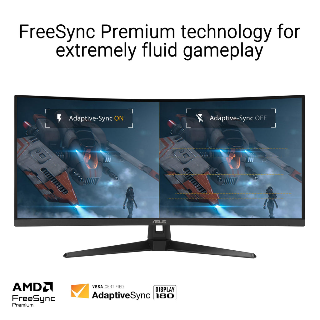 34 Inch 1440p 180Hz Ultrawide HDR Gaming Monitor U165