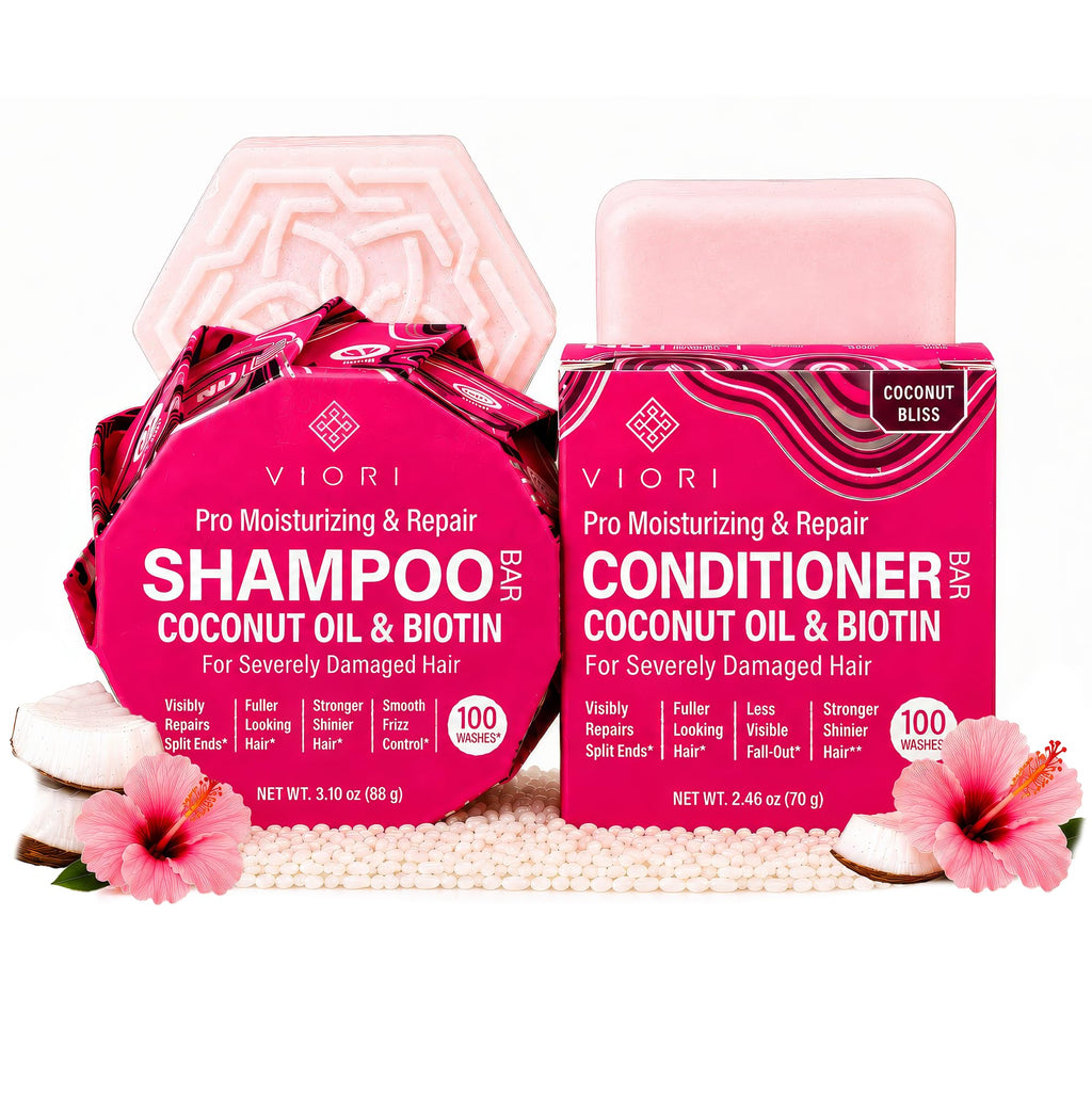 Coconut Repair Shampoo & Conditioner Set W825518