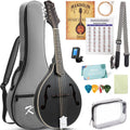 8 String A Style Acoustic Mandolin Kit with Tuner Strap Gig Bag G464