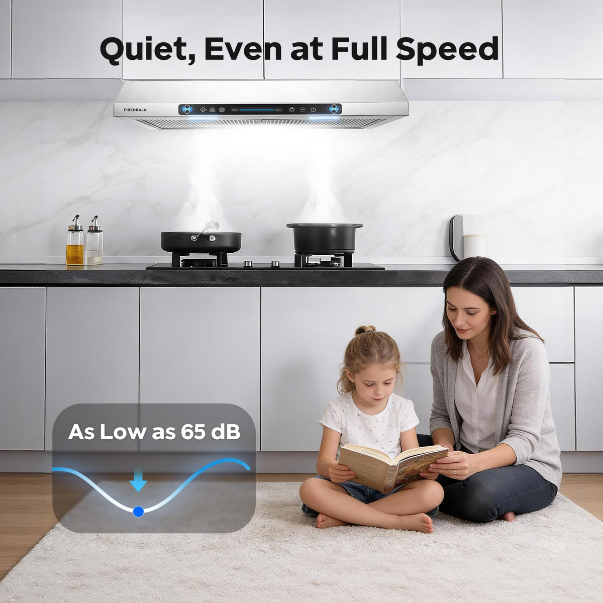 30 Inch 550 CFM Stainless Steel Under Cabinet Range Hood P6353