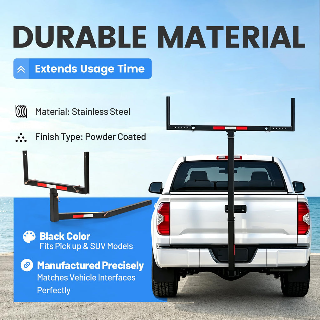 Truck Bed Extender Hitch Mount Extension Rack N126228