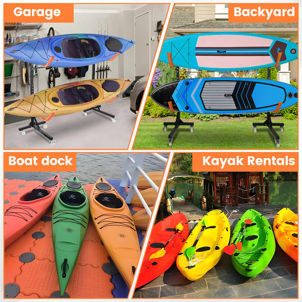 Freestanding Kayak Storage Rack W98901