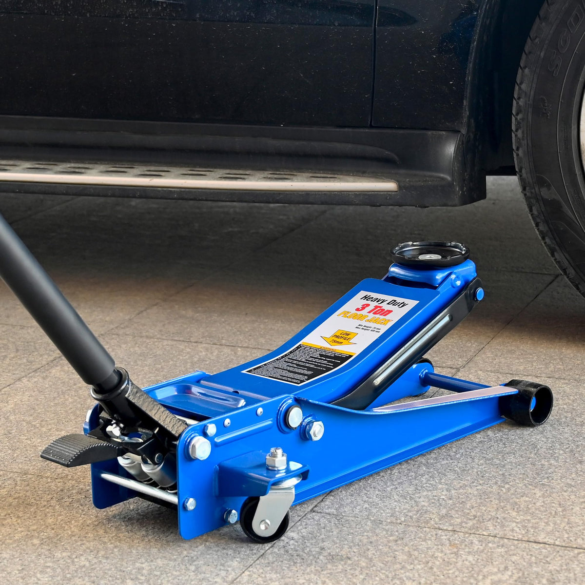 3 Ton Hydraulic Floor Jack with Foot Pedal K641607