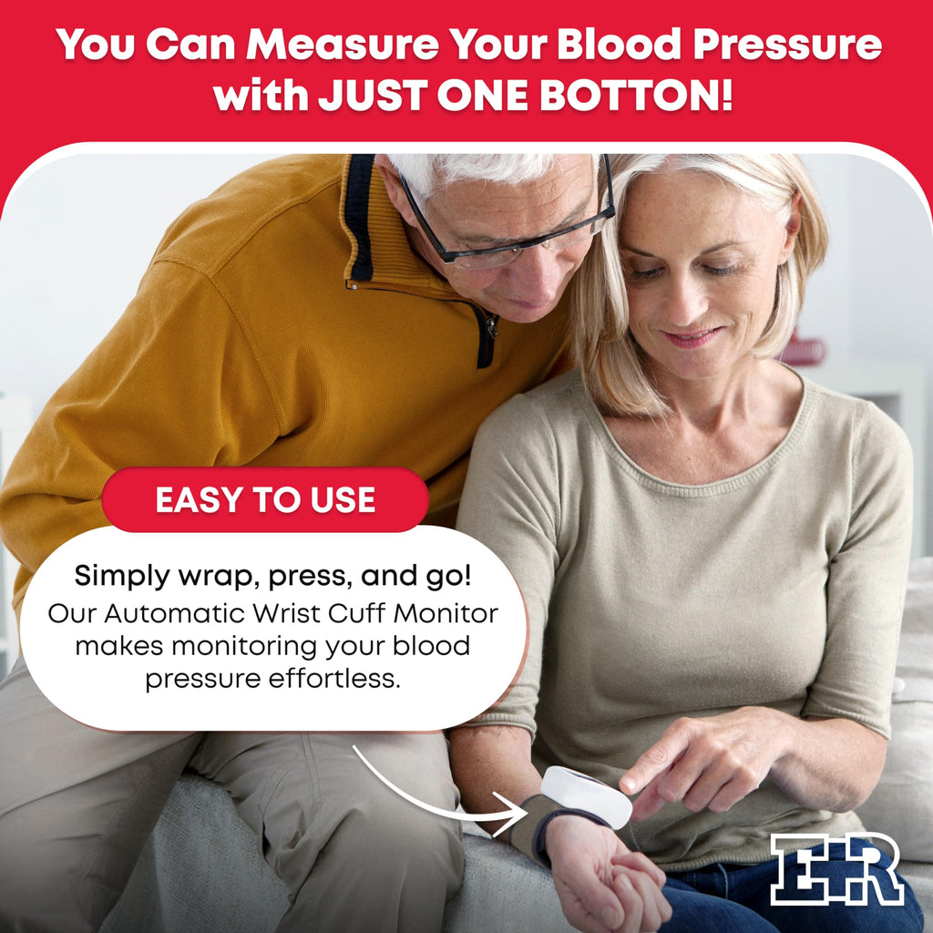 Pink Wrist Blood Pressure Monitor Q304485