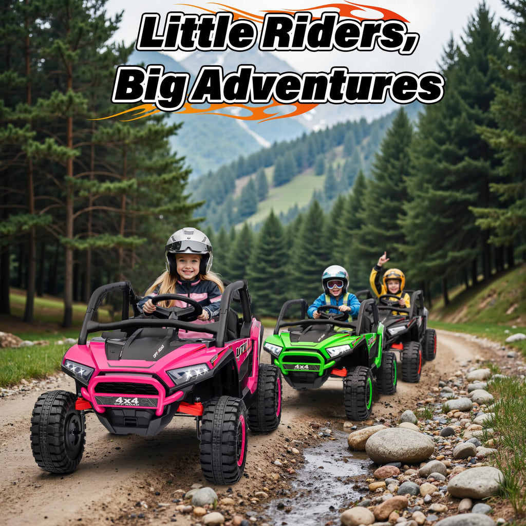 24V 2 Seater Off-Road UTV Ride on Car with Remote Control G176