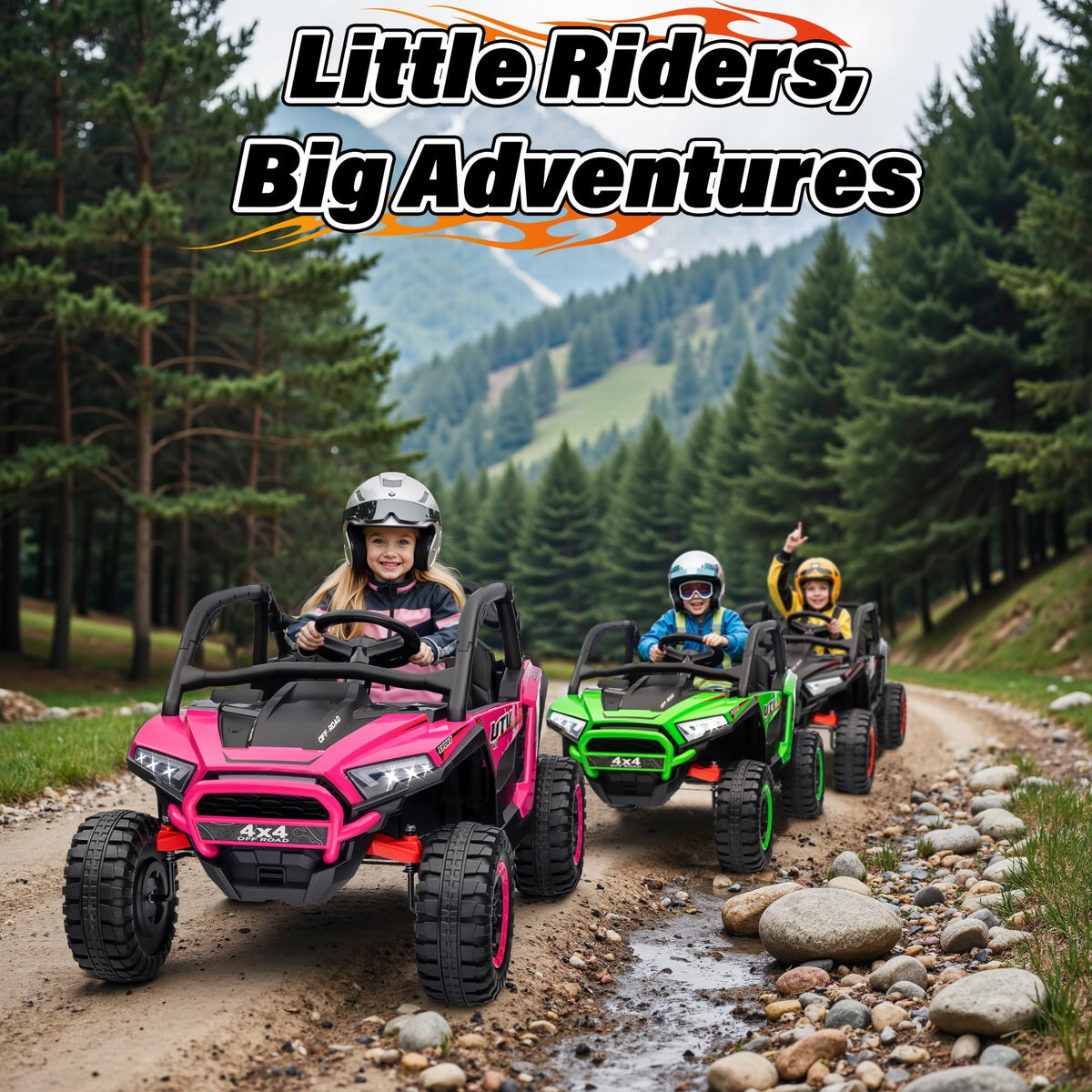 24V 2 Seater Off-Road UTV Ride on Car with Remote Control G176