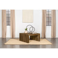 Solid Wood Square Coffee Table 34x34x18 Inches D781324