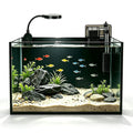2.8 Gallon Aquarium Starter Kit with LED and Filter Pump H4411