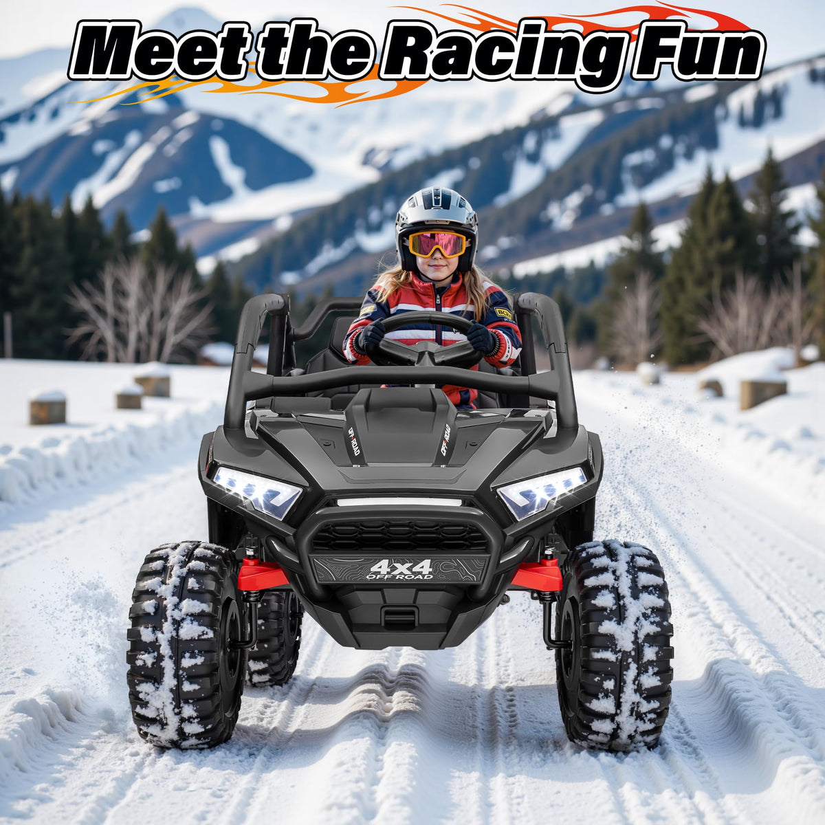 24V 2 Seater Off-Road UTV Ride on Car with Remote Control G176