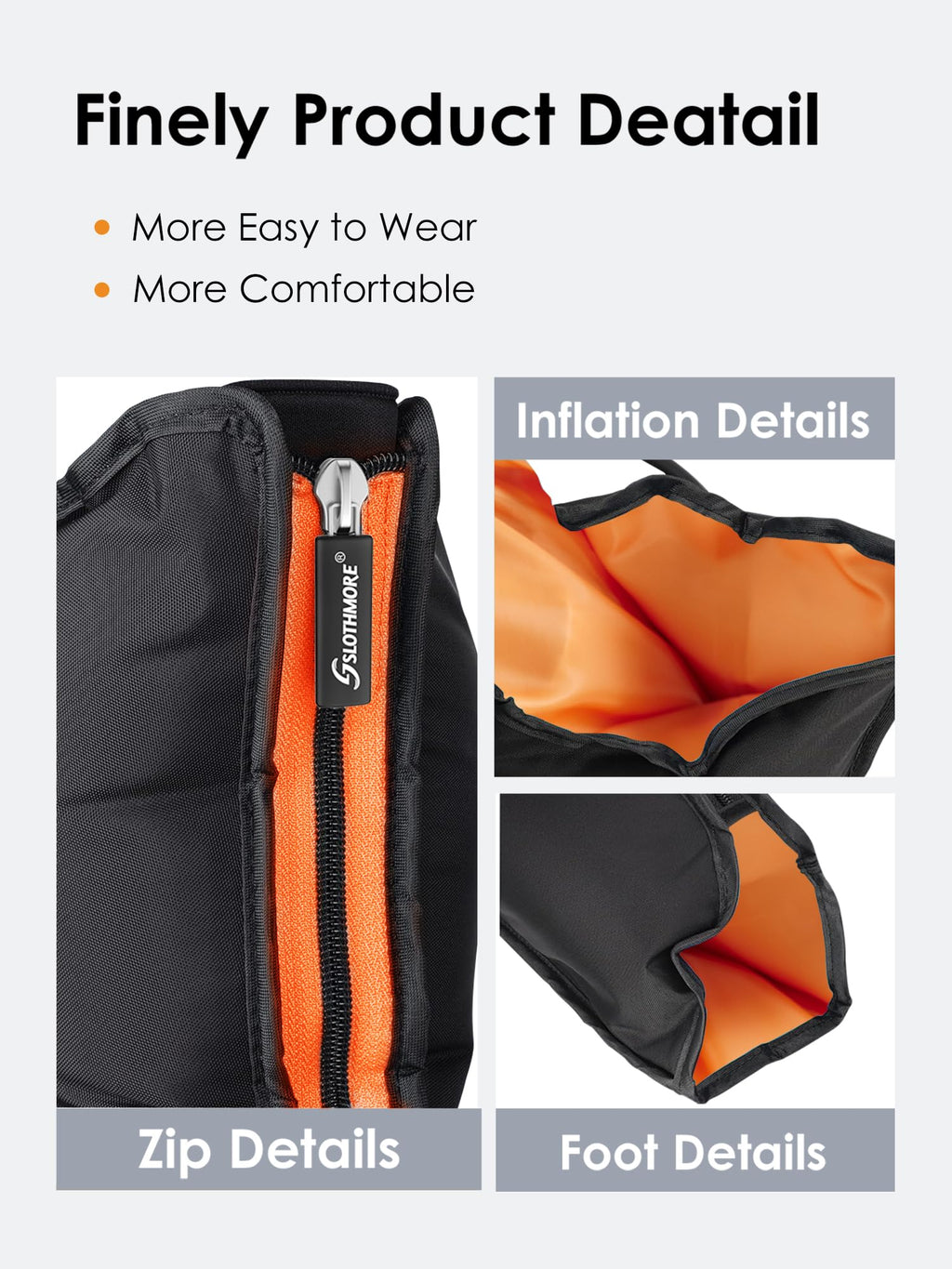 Air Compression Leg Massager with Heat W3963