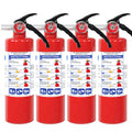 4 Pack ABC Dry Chemical Fire Extinguishers M5516