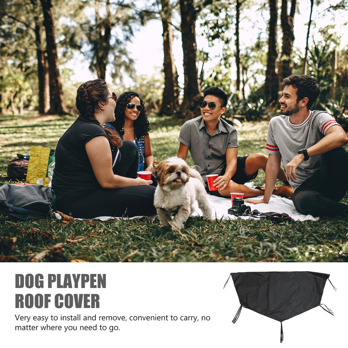 Dog Playpen Cover J683382