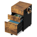 3 Drawer Wood File Cabinet with Locks Z37862