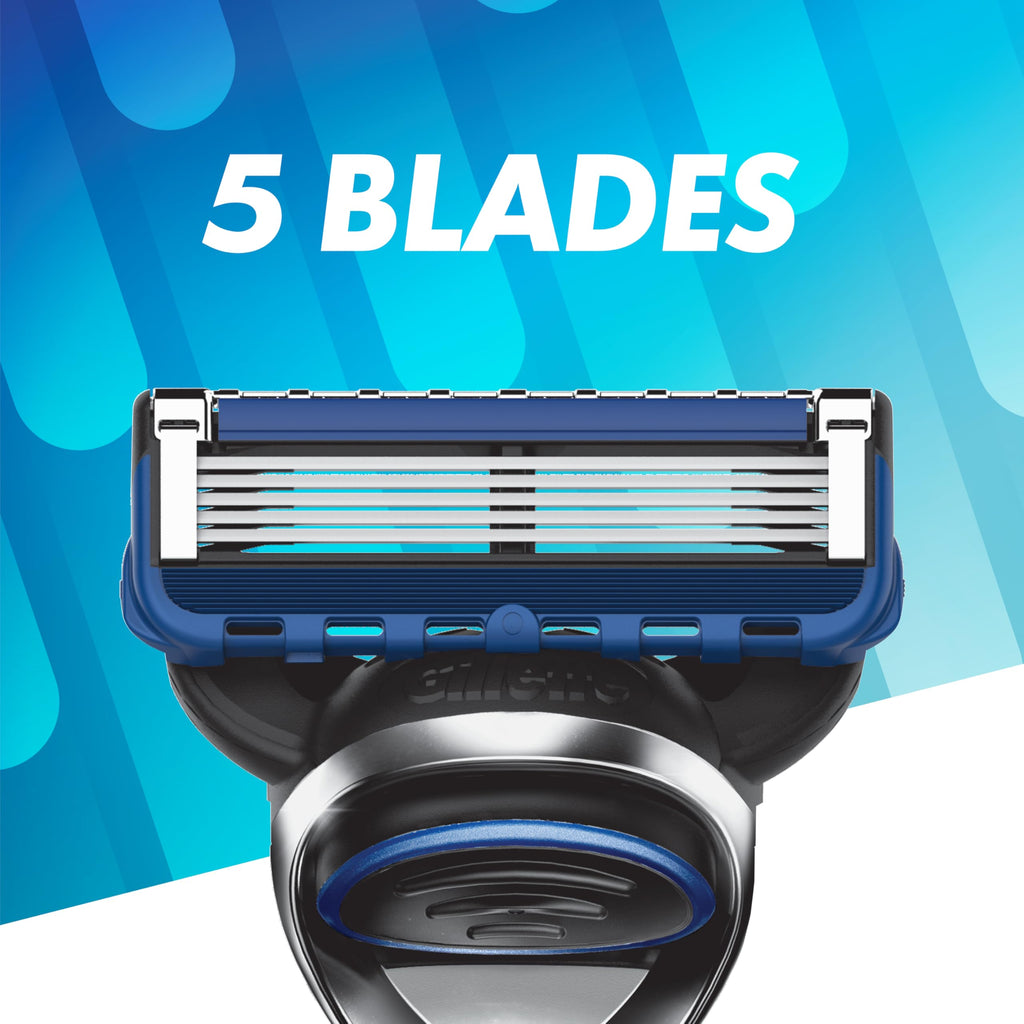 5-Blade Razor Blade Refills, 12 Count H85353